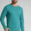 Bawełniana Bluzka z Długimi Rękawami Washed Collection