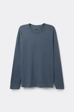 Bawełniana Bluzka z Długimi Rękawami Washed Collection