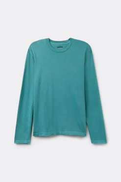 Bawełniana Bluzka z Długimi Rękawami Washed Collection