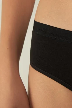 Bawełniane Figi z Gumką Średni Stan