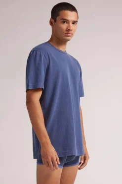 Bawełniany T-shirt Washed Collection