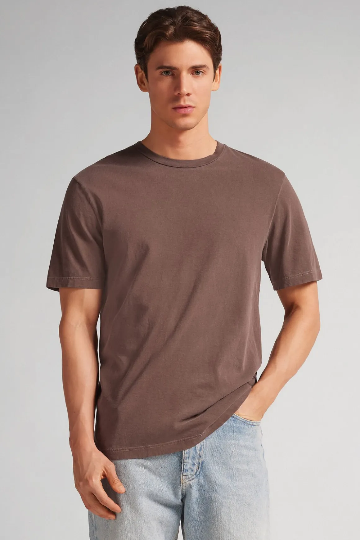 Bawełniany T-shirt Washed Collection