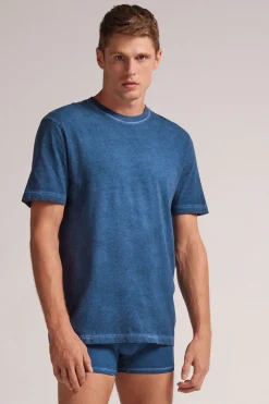 Bawełniany T-shirt Washed Collection