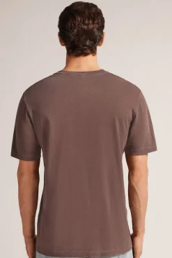 Bawełniany T-shirt Washed Collection