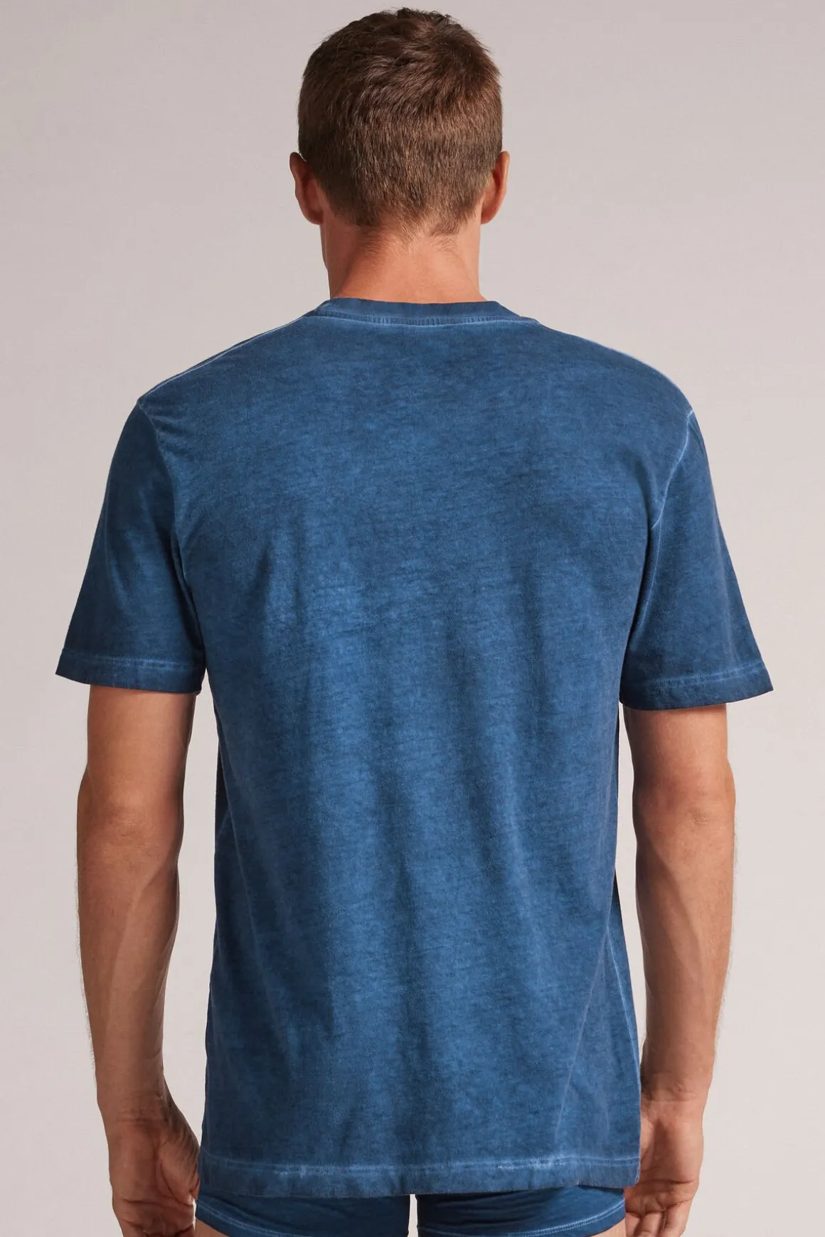 Bawełniany T-shirt Washed Collection