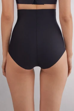 Bezszwowe modelujące figi culotte z wysokim stanem z mikrofibry