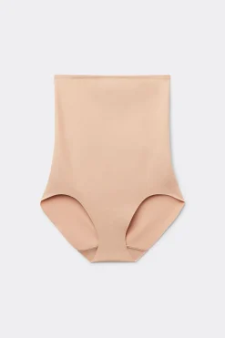 Bezszwowe modelujące figi culotte z wysokim stanem z mikrofibry