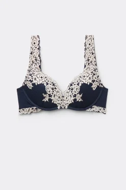Biustonosz Super Push-Up Gioia Pretty Flowers