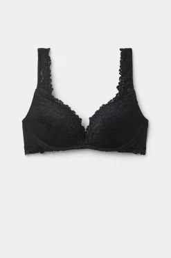 Biustonosz Super Push-Up Gioia Pretty Flowers
