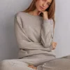 Bluzka z Długim Rękawem Soft Chevron