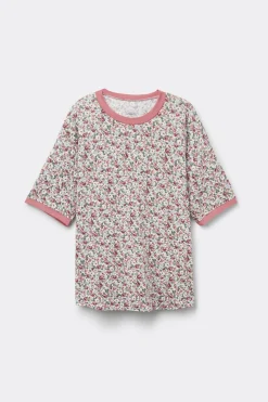 Bluzka z Krótkim Rękawem Floral Romance