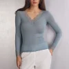 Bluzka z Modalu i Kaszmiru z Koronką Ultralight