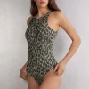 Body z Szerokimi Ramiączkami Fresh Bamboo ze Zwierzęcym Printem Safari