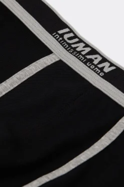 Bokserki z Prążkowanej Bawełny Superior