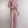 Długie Spodnie Typu Palazzo z Modalu Chic Comfort