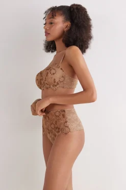 Figi Brazylijskie Culotte z Wysokim Stanem Summer Glow