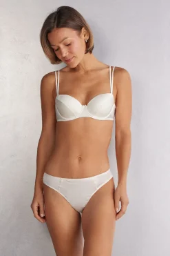 Jedwabny biustonosz balkonetka Sofia