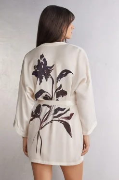 Kimono z Satyny Wiskozowej Sleepless Nights