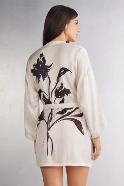 Kimono z Satyny Wiskozowej Sleepless Nights