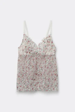 Koronkowy Top Floral Romance