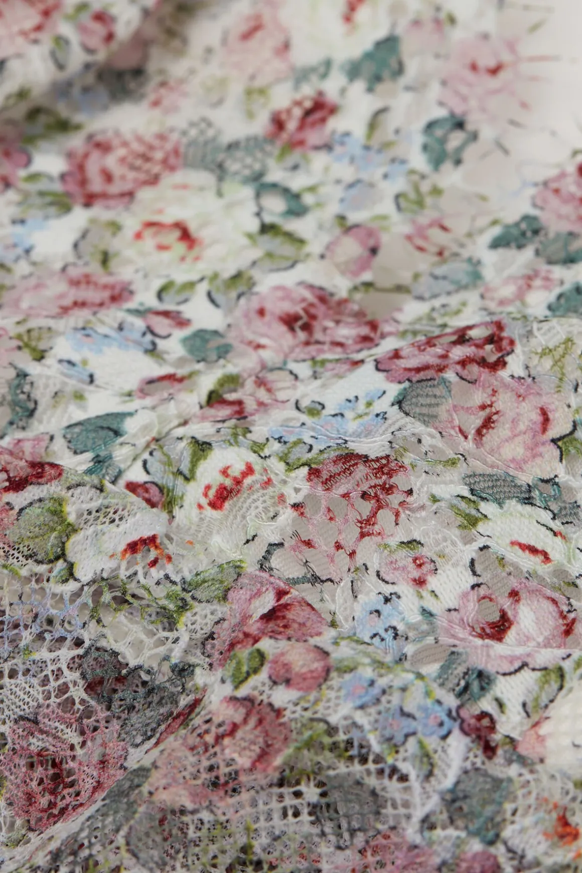 Koronkowy Top Floral Romance