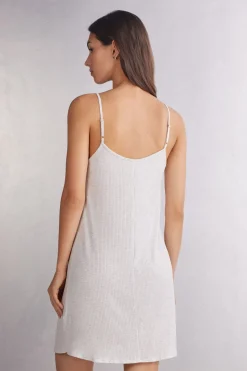 Koszula Nocna na Cienkich Ramiączkach Chic Comfort