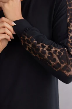 Koszula Nocna z Modalu Luxurious Leopard