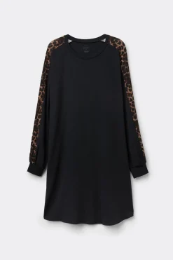 Koszula Nocna z Modalu Luxurious Leopard