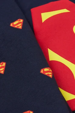 Krótka Piżama Dziecięca z Bawełny DC Comics Superman