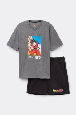 Krótka Piżama z Bawełny Dragon Ball Z