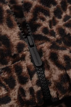 Kurtka Bomber z Polaru w Cętki Luxurious Leopard
