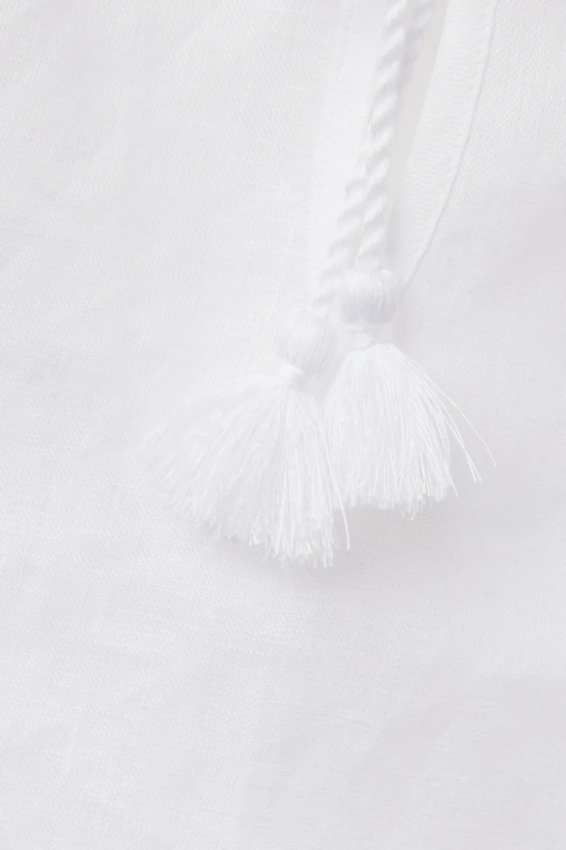 Lniany Top Sophisticated Allure