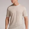 Lniany T-shirt