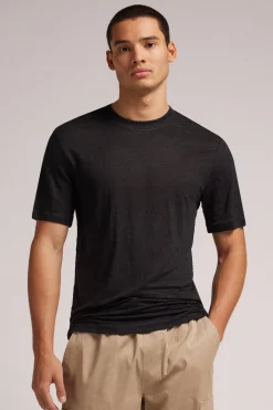 Lniany T-shirt