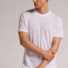 Lniany T-shirt