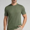 Lniany T-shirt