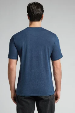 Lniany T-shirt