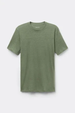 Lniany T-shirt