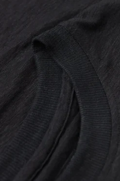 Lniany T-shirt