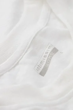 Lniany T-shirt
