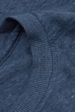 Lniany T-shirt