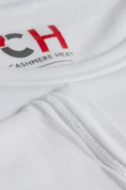 Longsleeve z Modalu z Kaszmirem z Dekoltem Pod Szyję