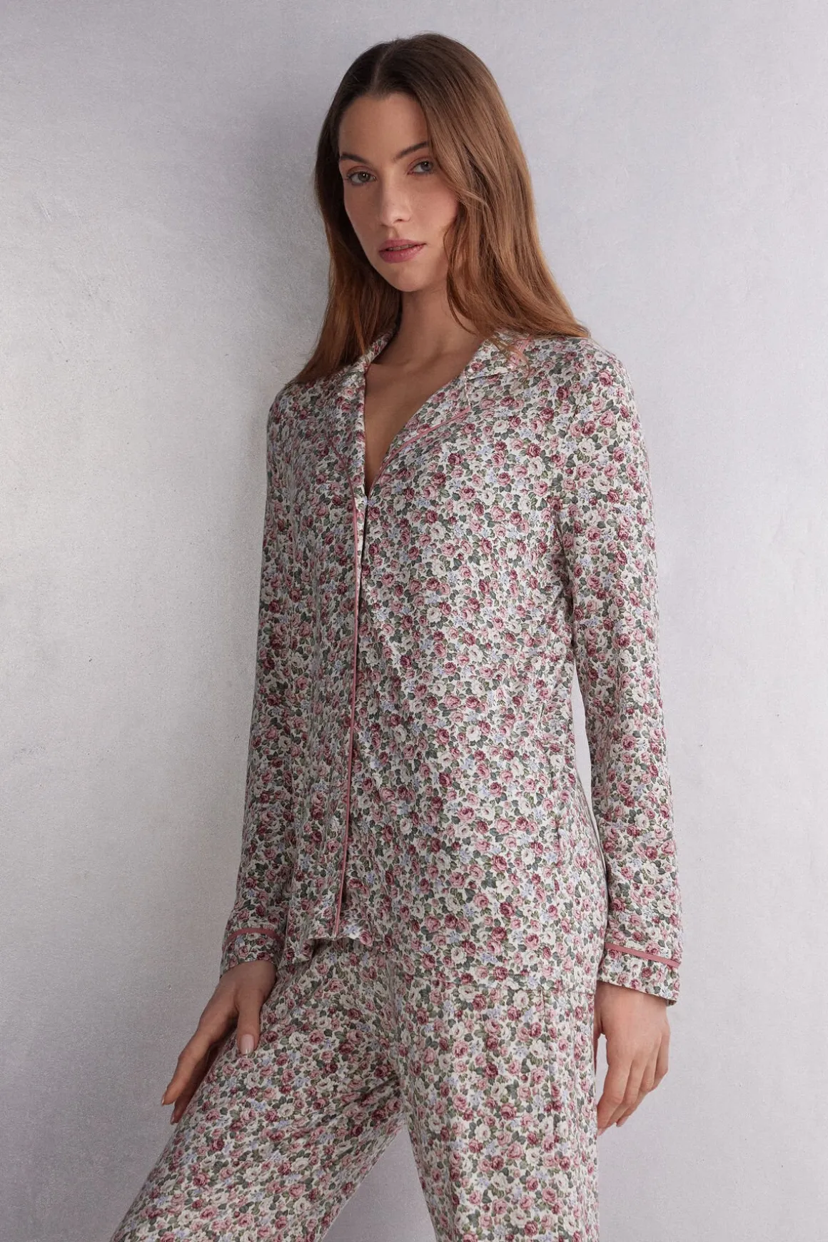 Rozpinana Bluzka Floral Romance