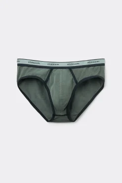 Slipy z Elastycznej Bawełny Superior Washed Collection