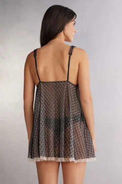 Tiulowa Halka Babydoll Cool Elegance