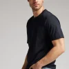T-shirt o Regularnym Kroju z Bawełny Superior Extrafine