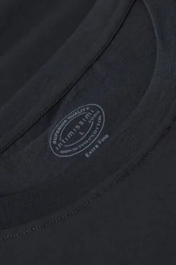 T-shirt o Regularnym Kroju z Bawełny Superior Extrafine