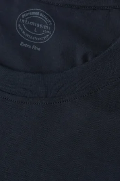 T-shirt o Regularnym Kroju z Bawełny Superior Extrafine
