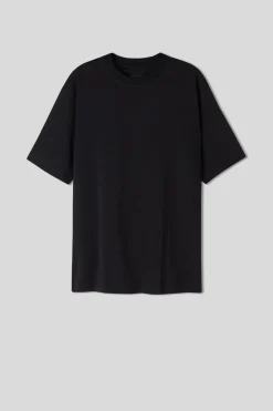 T-shirt Oversize z Bawełny Interlock