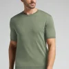 T-shirt z Bawełnianej Dzianiny Slub
